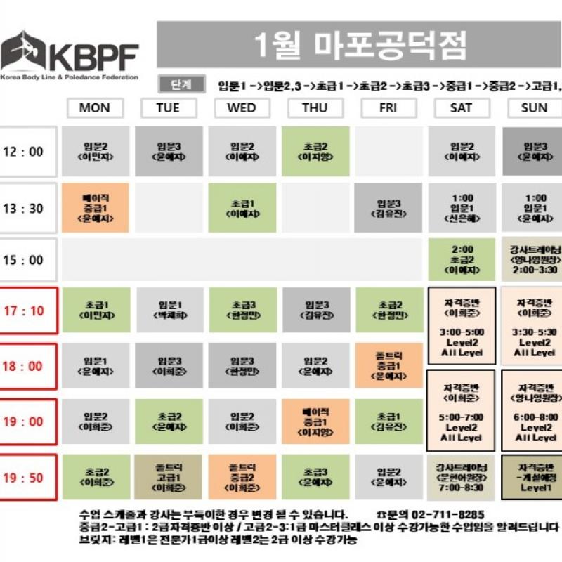 대한폴댄스연맹 자격증반 3개월 양도 (취미반 무한 수강 가능)