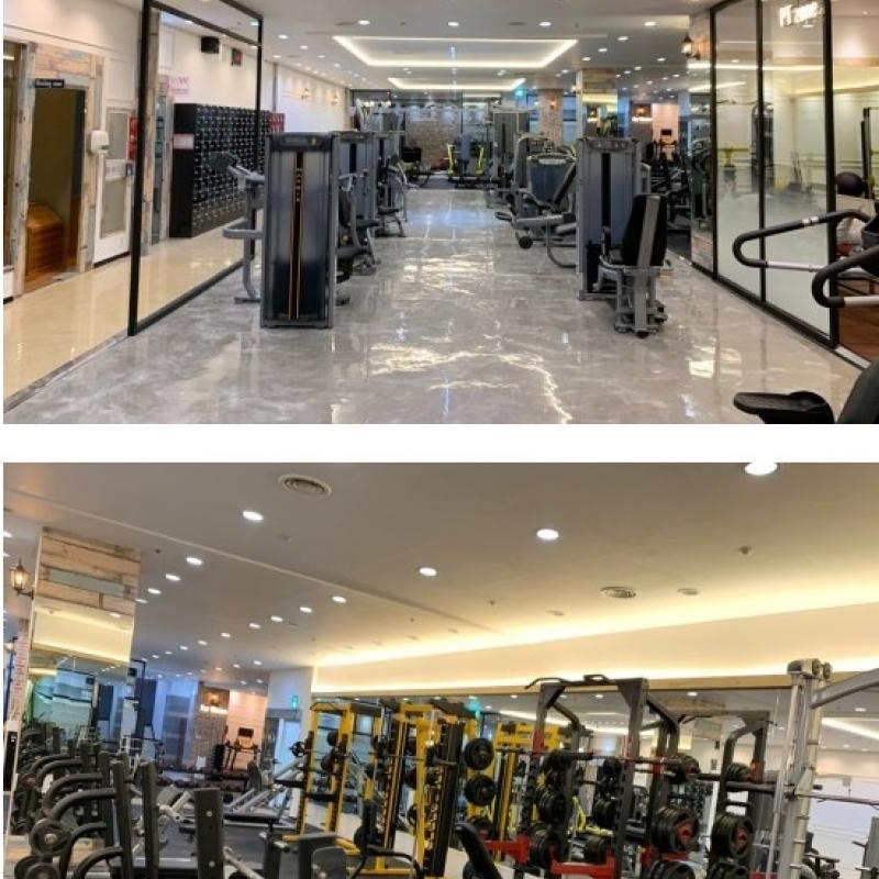 구리헬스장 돌다리사거리 대박휘트니스 헬스장 양도 15만원=7.5개월+운동복,수건포함